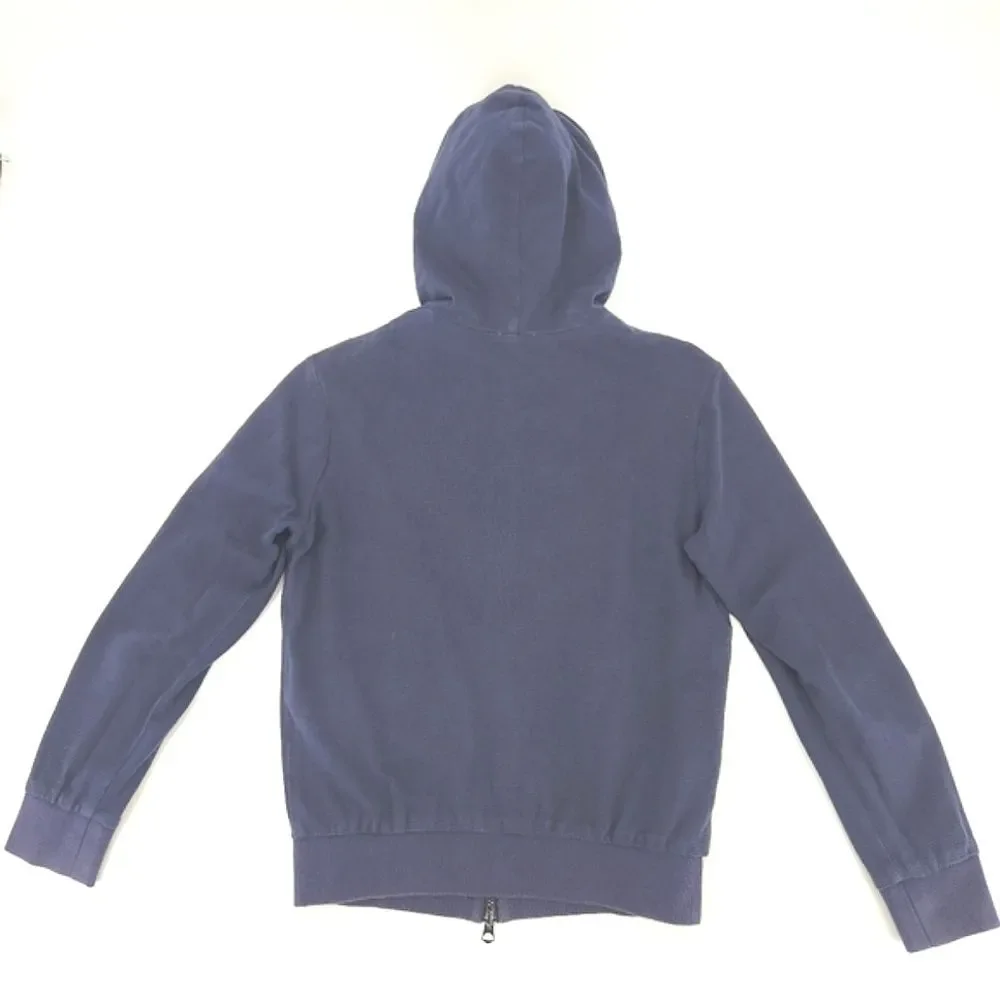 Armani Jeans Mens Size Medium Reversible Hooded Slim Fit Jacket Outdoors Norm